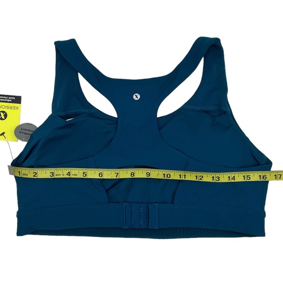Xersion Women's Teal Medium Support Sports Bra Size XL - Picture 2 of 4